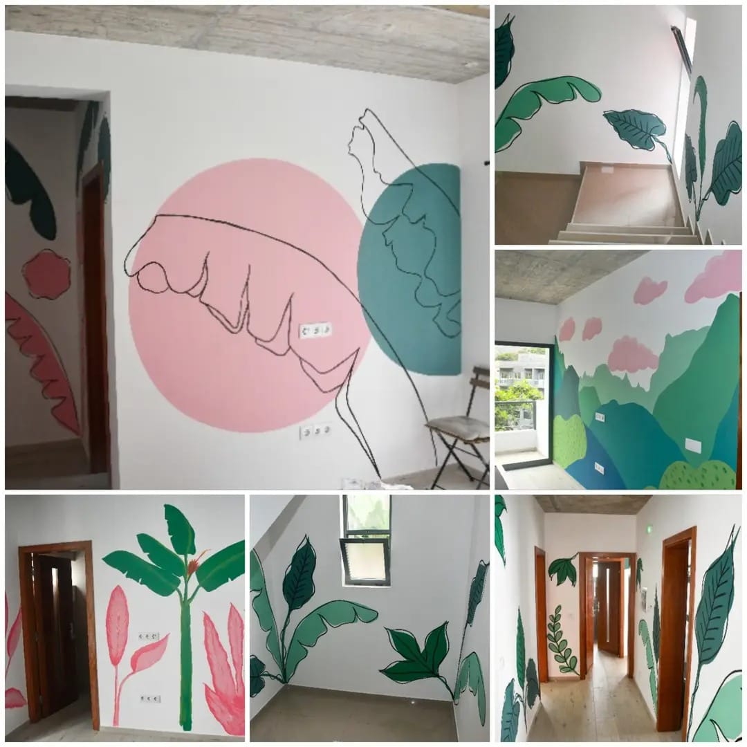 Go Bananas: Local Art Inside Our Guesthouse